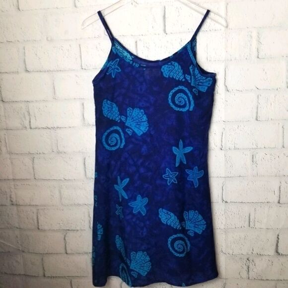 PEPPERMINT BAY Seashell Print Sundress. SizeS. - Picture 1 of 5